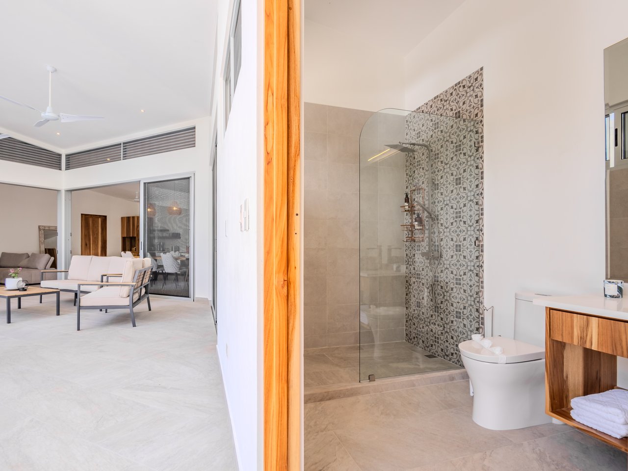 An Exclusive, Sunny Ridge-Top 4-Bed Designer House With Unforgettable Mountain & Jungle Views