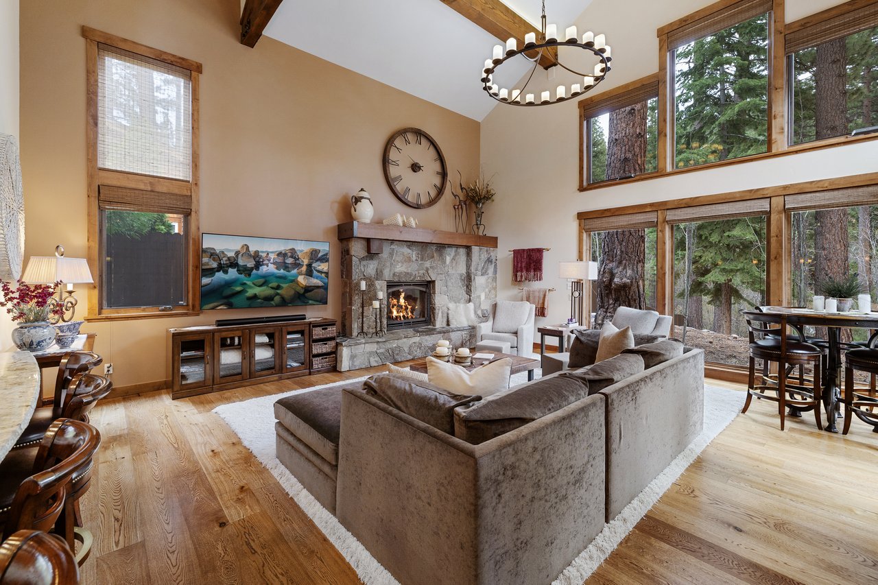 Single-family home in the Mill Creek neighborhood of Incline Village near Lake Tahoe