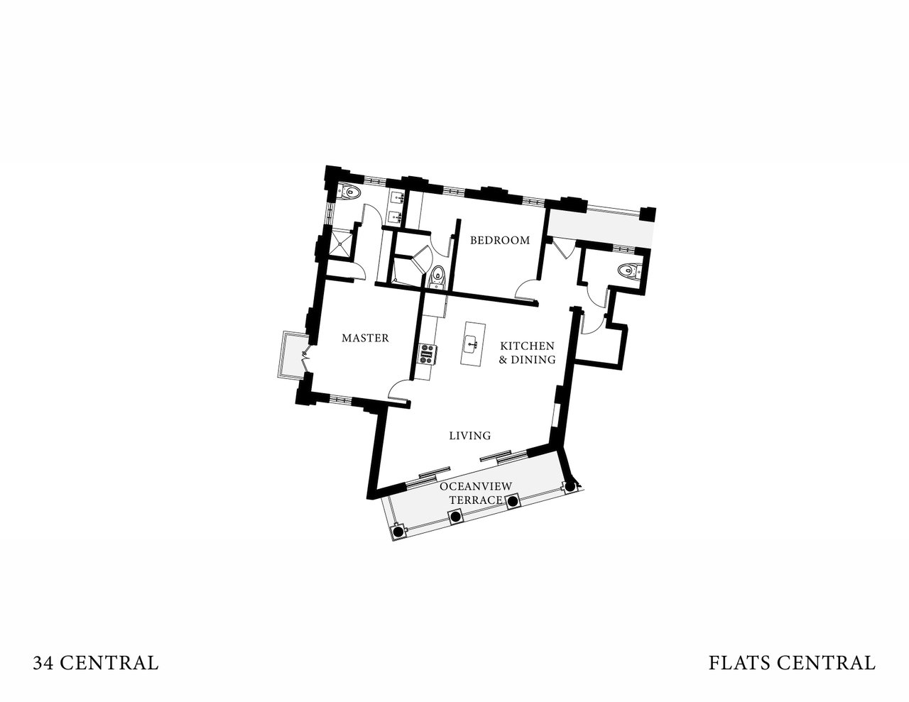 34 Plaza Central | Ocean-View 2BR Residence in Las Catalinas