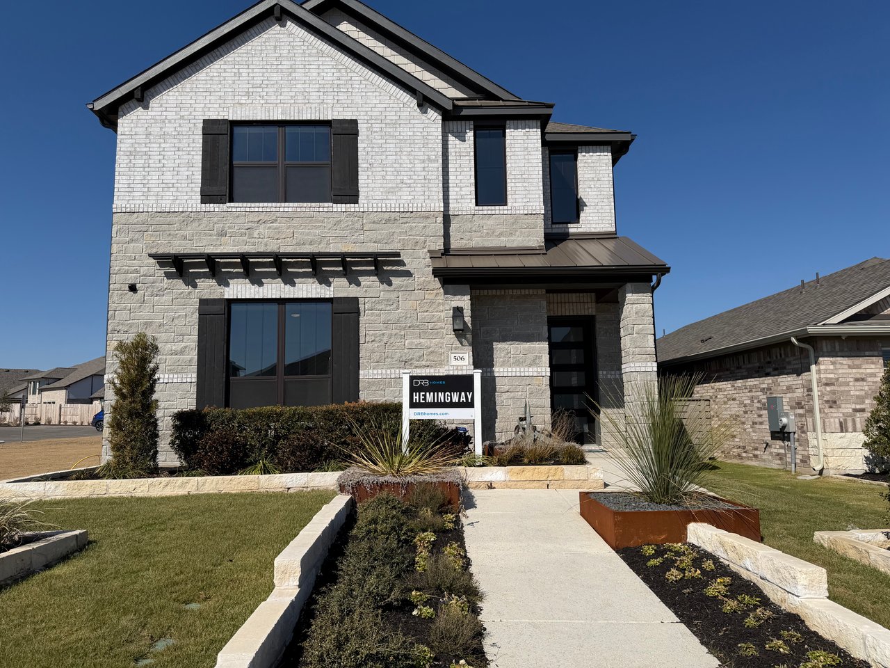 DRB Homes Hemingway House Tour in Hutto, TX | New Construction Near Austin