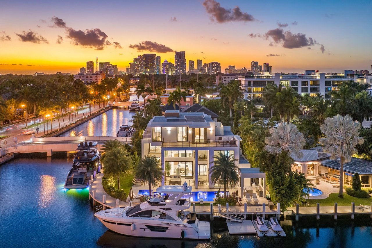 Nurmi Isles in Fort Lauderdale, Florida