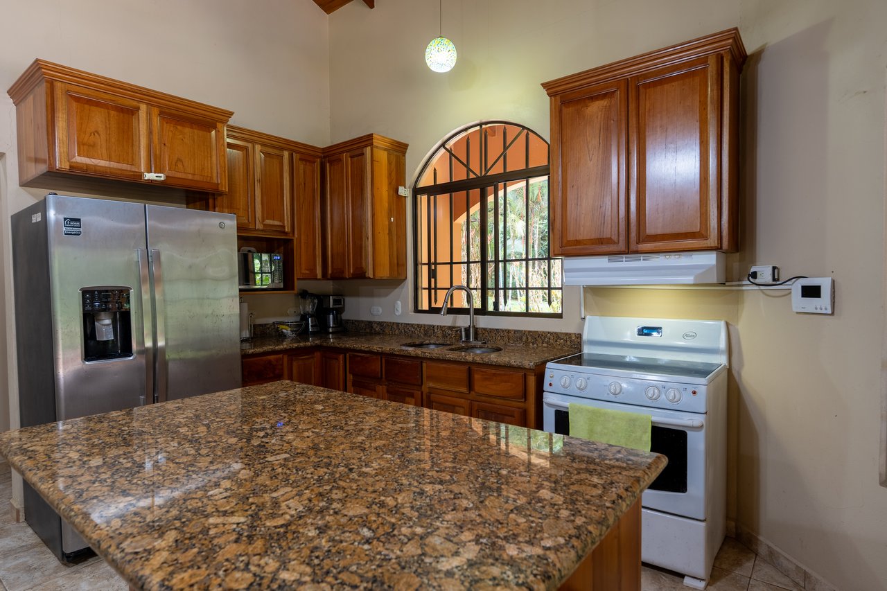 Ojochal Home for Sale with Pool, Creek & 1.6 Acres