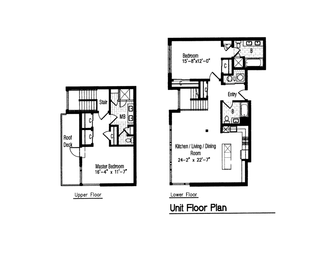 Penthouse Unit Type B