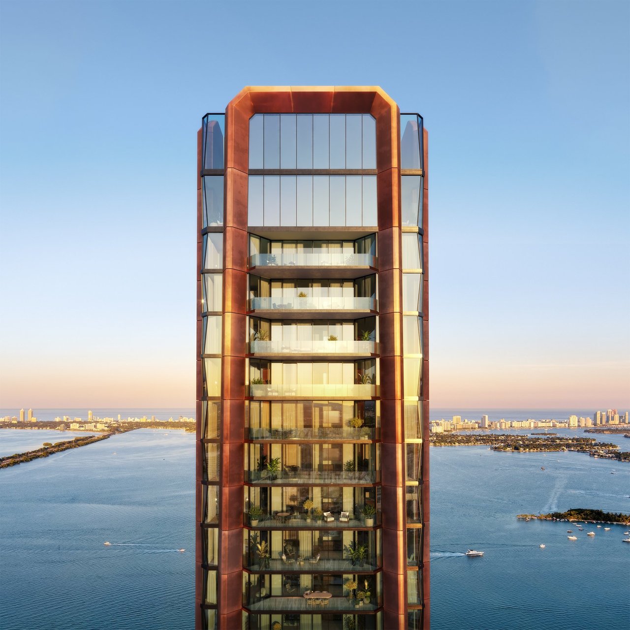 June 2025 | Villa Miami Finishes Concrete Pour on Iconic Edgewater Waterfront Tower