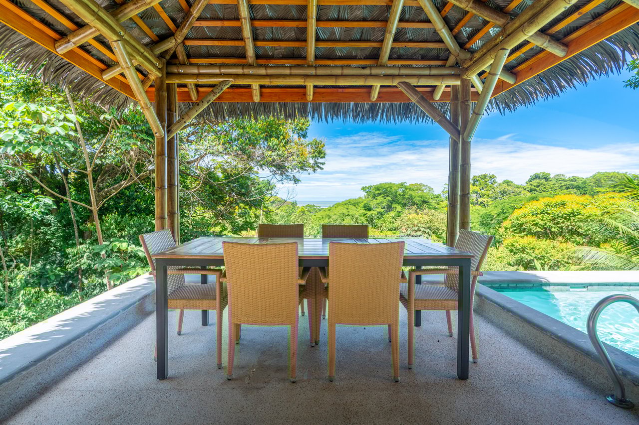 Casa Chiquita - Ocean View Retreat in the Heart of Ojochal – 3 Bed, 3 Bath with Pool, Fruit Trees & Prime Location