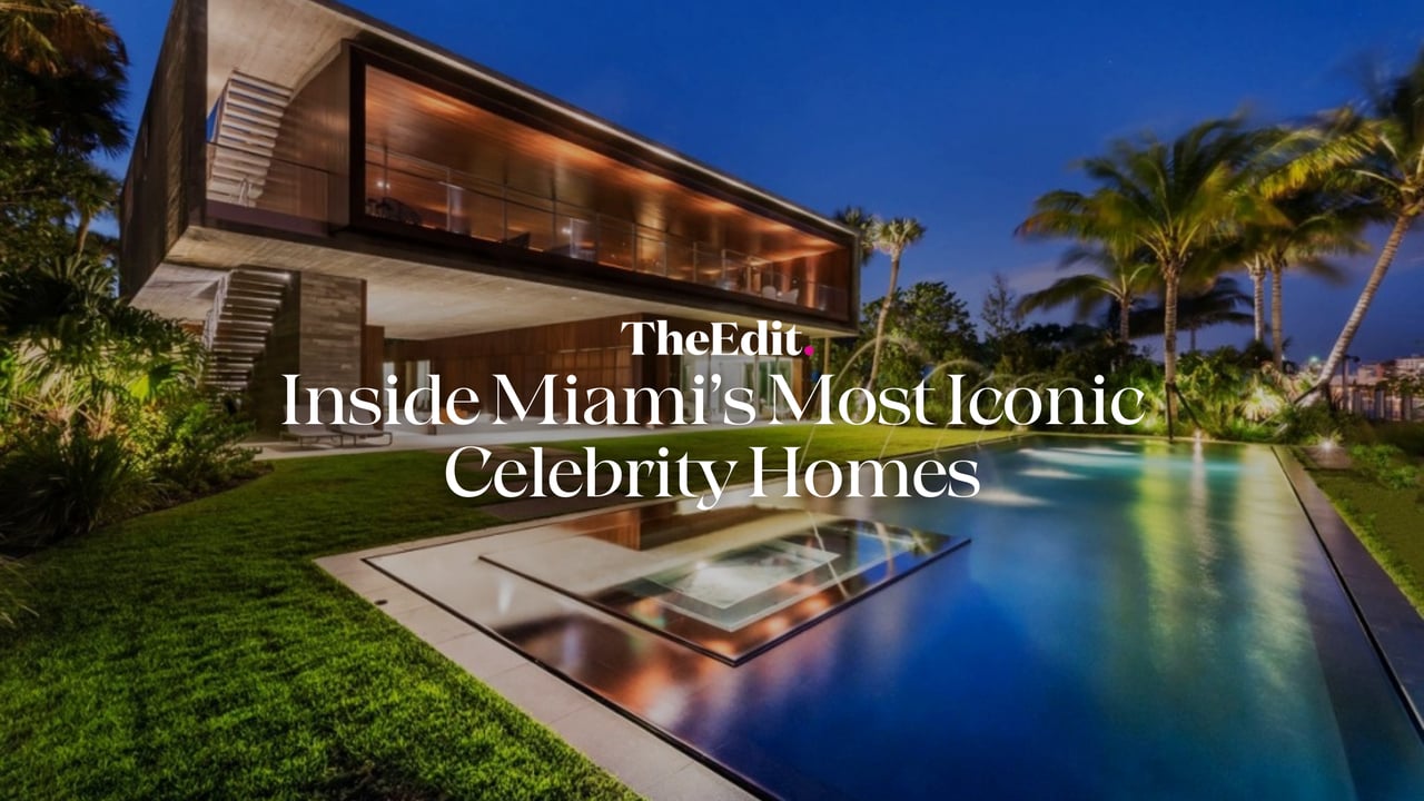 Inside Miami's most iconic celebrity homes featuring luxury mansions and penthouses