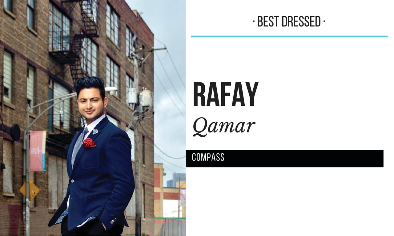 Best Dressed: Rafay Qamar, Principal Broker, Qamar Group, Compass