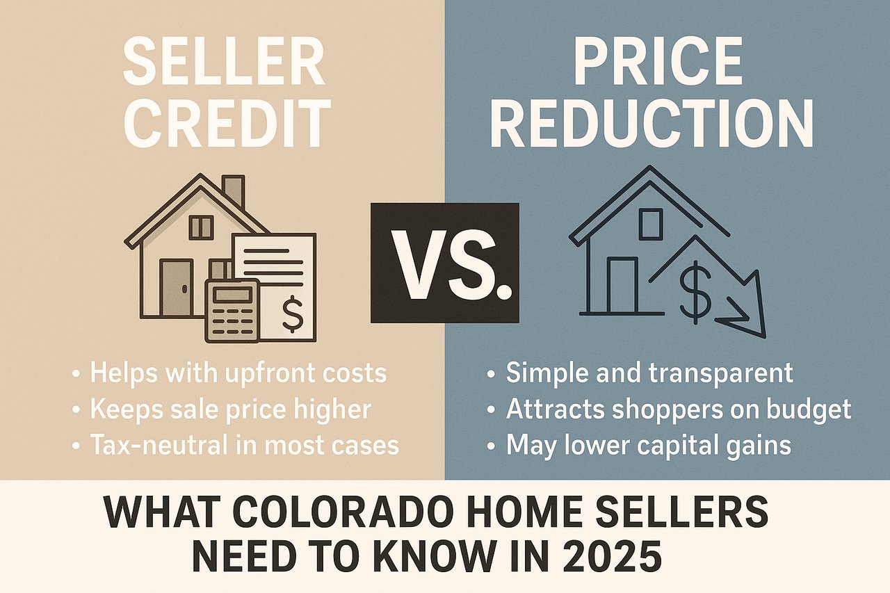 Seller Credits vs. Price Reduction: Which Is Best for Colorado Luxury Home Sellers?