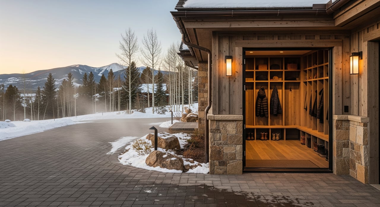 Features Conifer Buyers Love: Heated Drives, Mudrooms, Storage