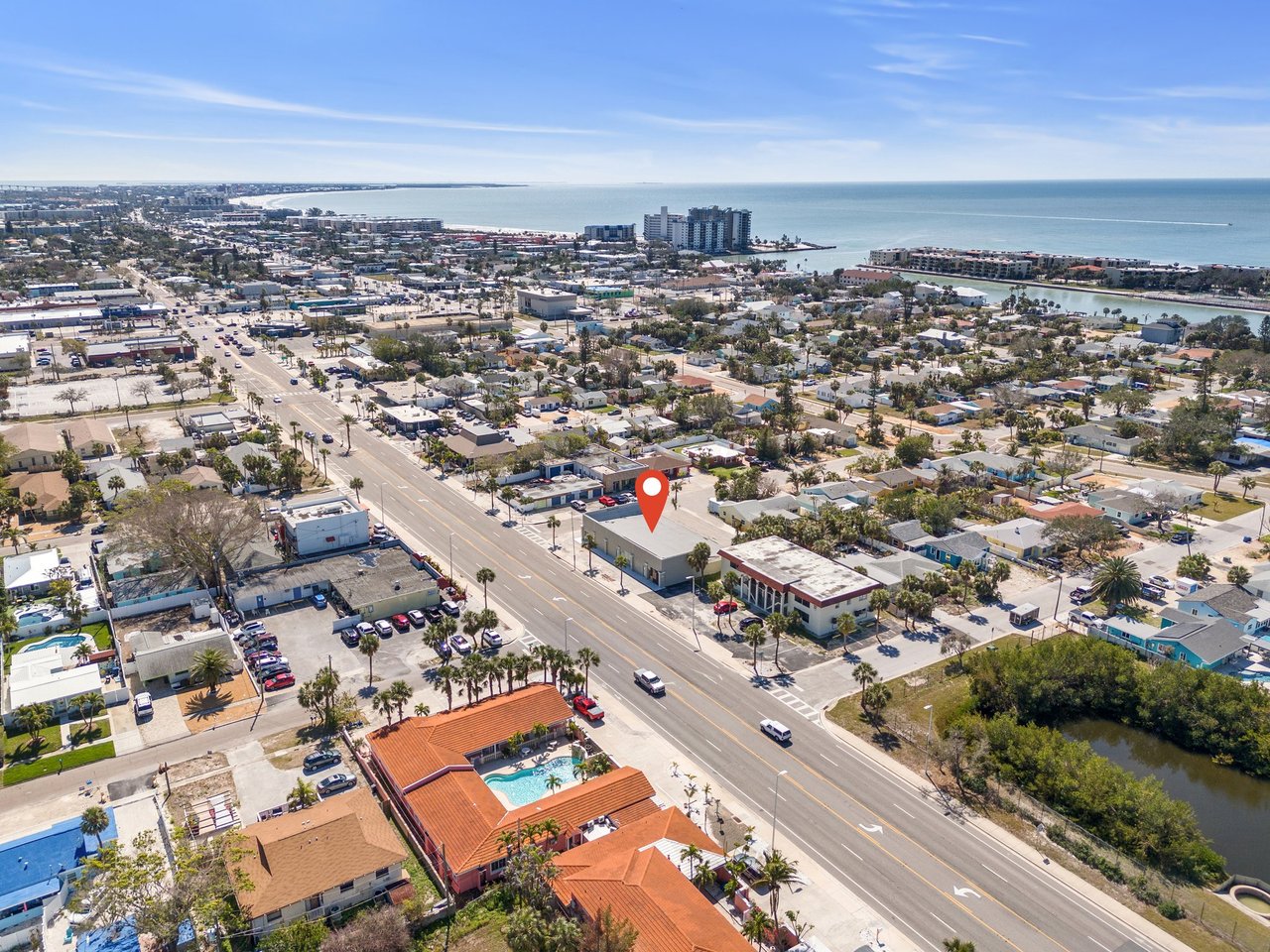 Warehouse, retail, multifamily property