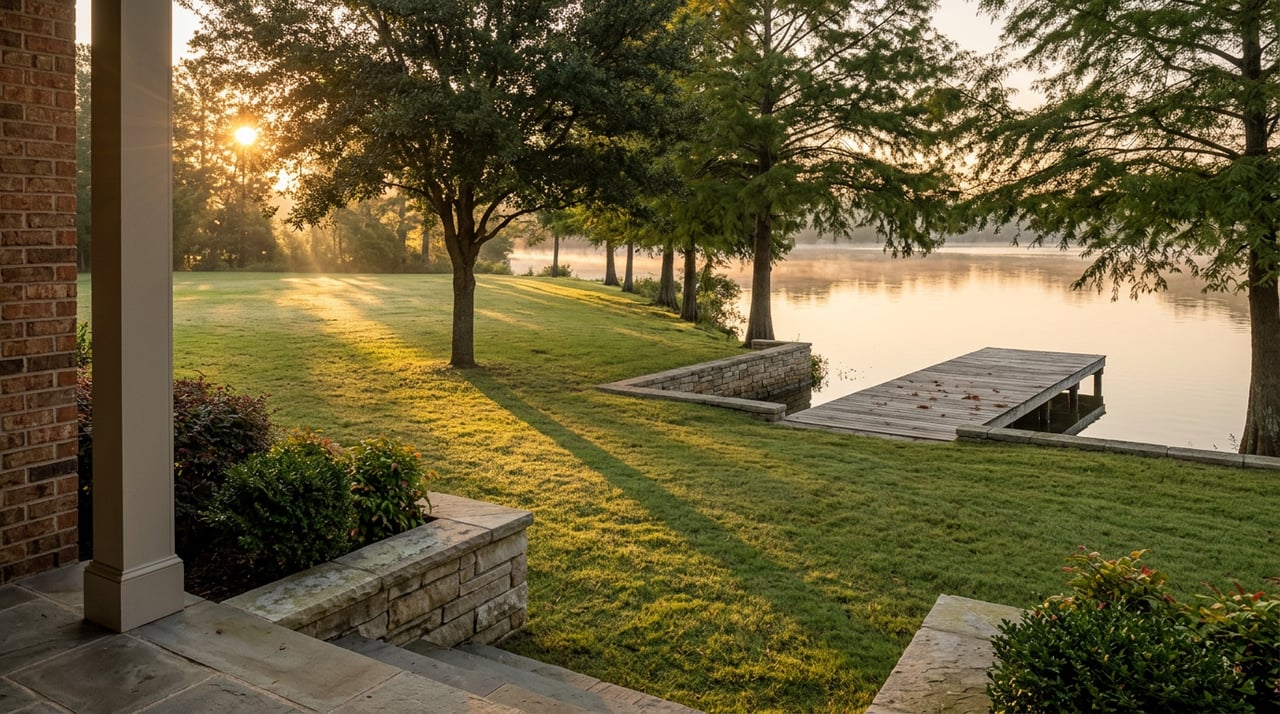 On Lake Conroe, the Dock Isn't Part of the House You're Buying
