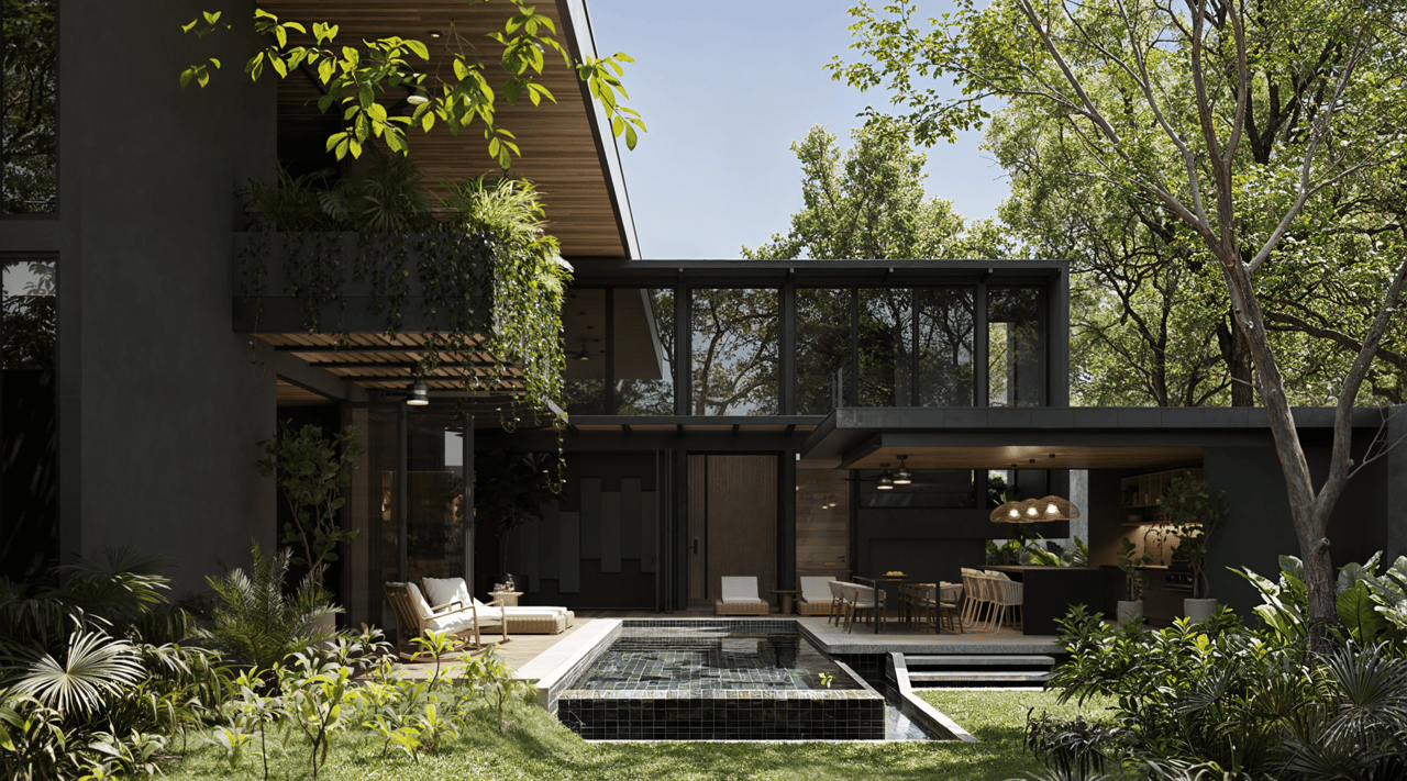 Tropical Minimalist Coastal Villa, Tamarindo, Guanacaste