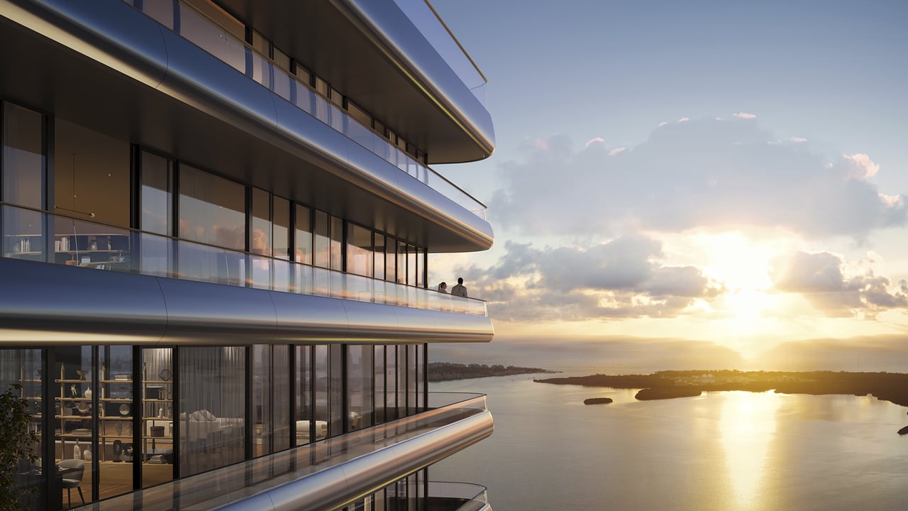 Mercedes-Benz Places Miami balconies 