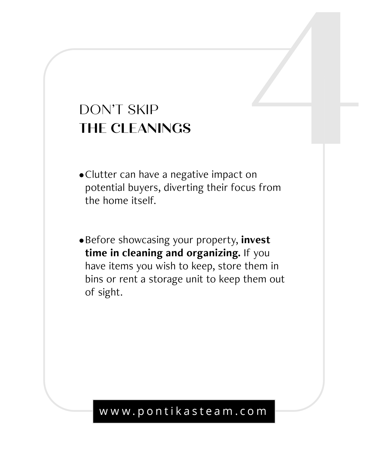Sellers : 5 Things Not to Do Before Selling