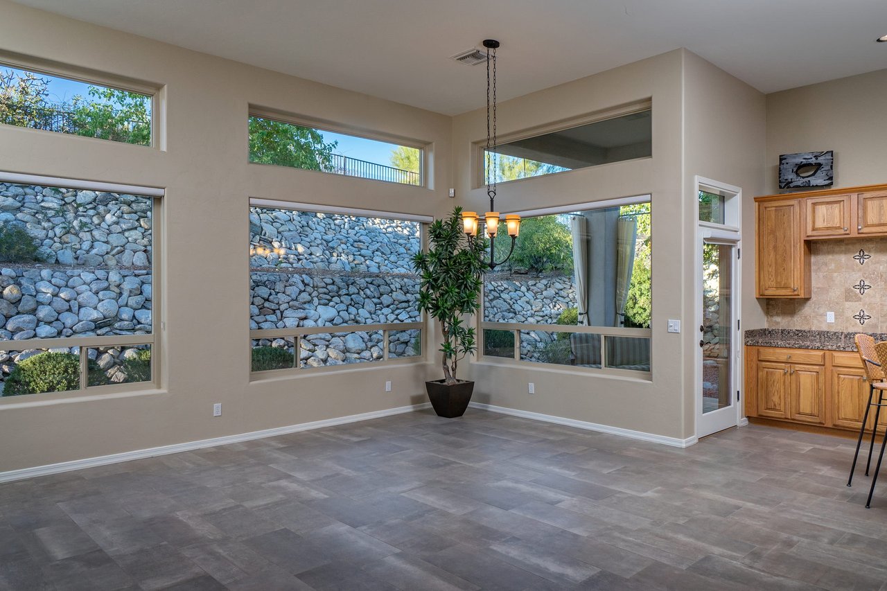 Situated in the gated Fairfield Bonita Ridge community