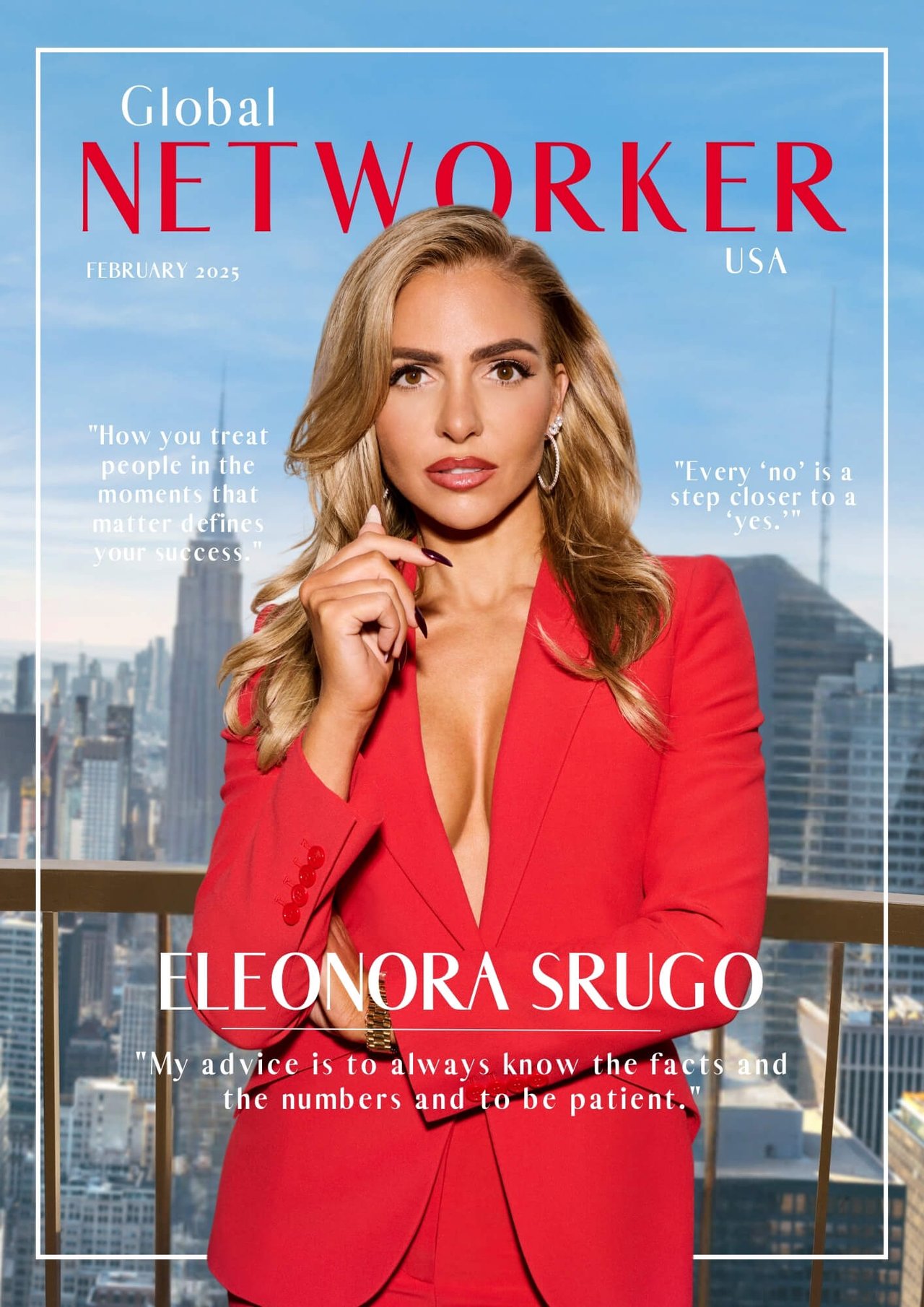 Global Networker – “Breaking Barriers in Real Estate: A Conversation with Eleonora Srugo”
