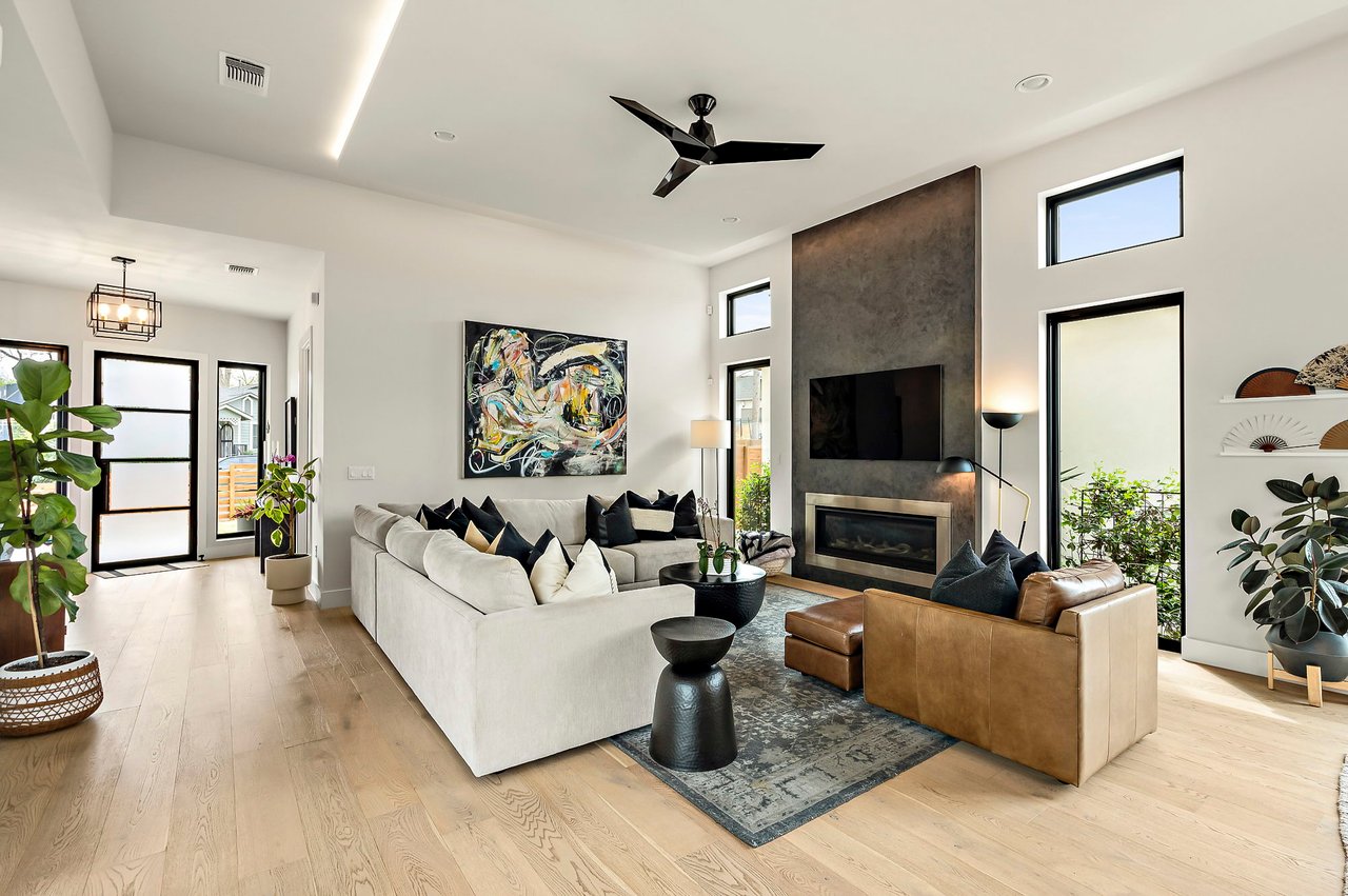 A Private Travis Heights Compound, Steps from Big Stacy and Blunn Creek Greenbelt