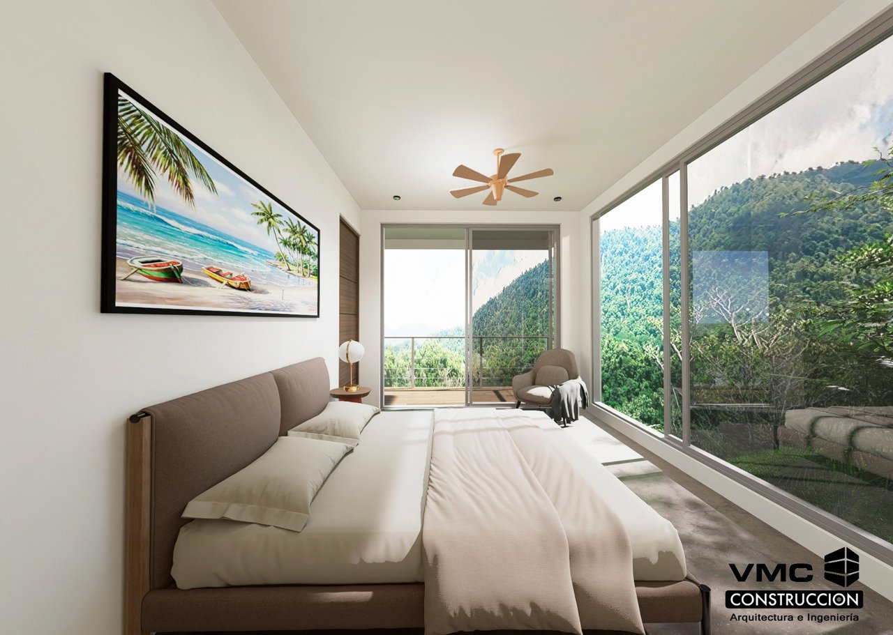 A Huge Rainforest, River & Waterfall Property With TWO Mountain & Jungle-View Luxury Homes on a Massive 4.93 Acre Lot – PLUS an Additional Plantel ready for Development