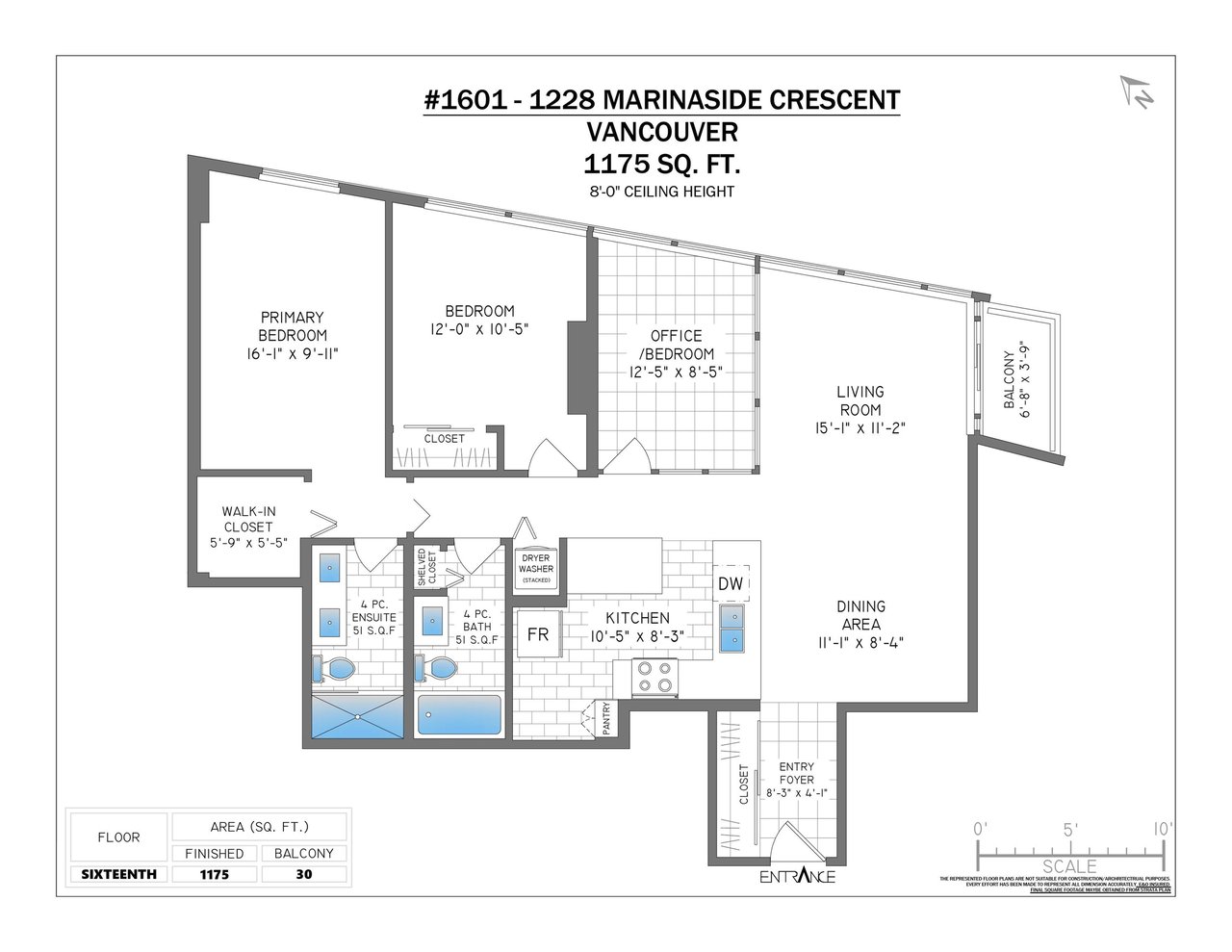 1601-1228 Marinaside Cres
