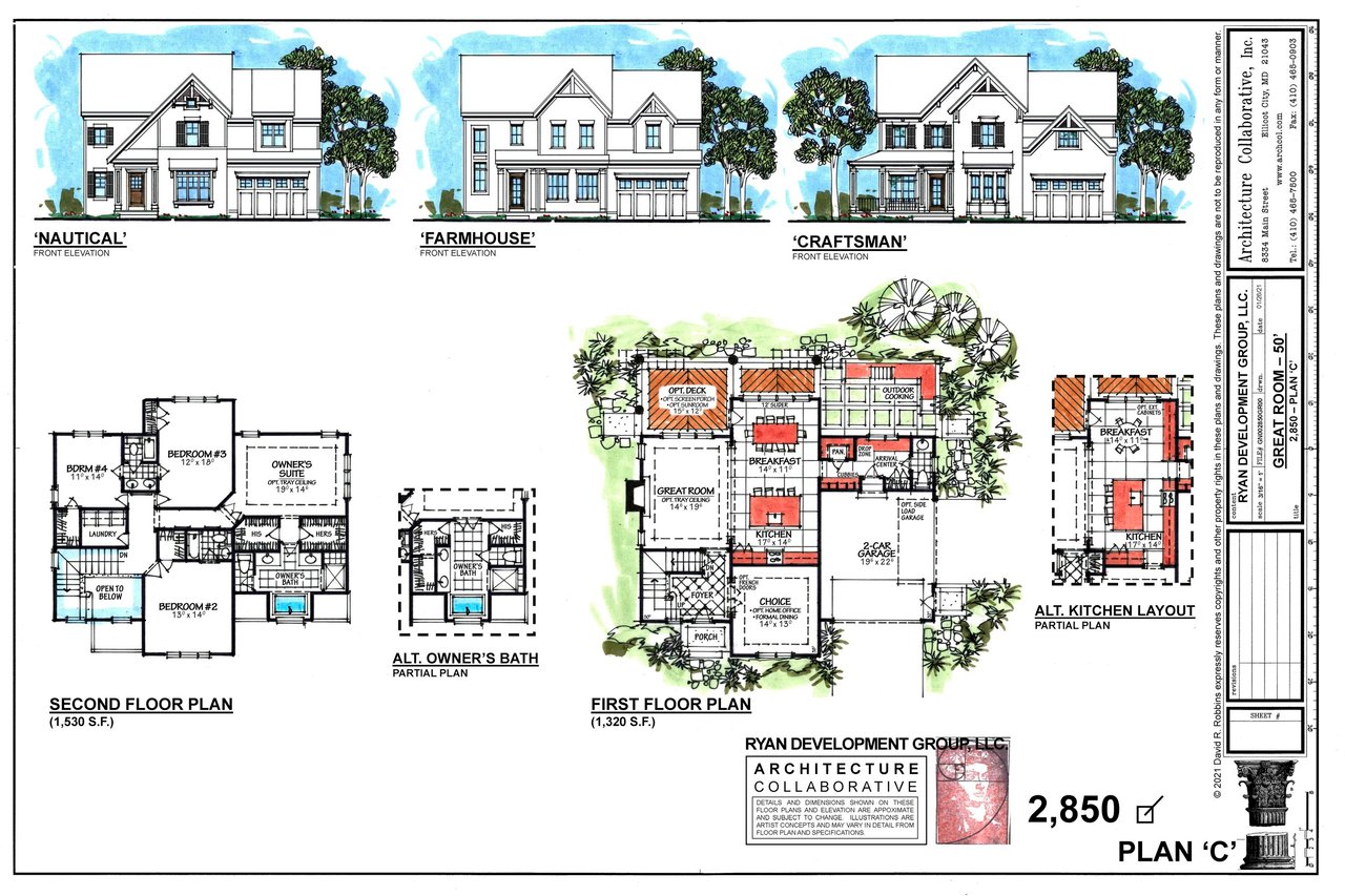 Plan C for Lots #1, #5, #9 and #10