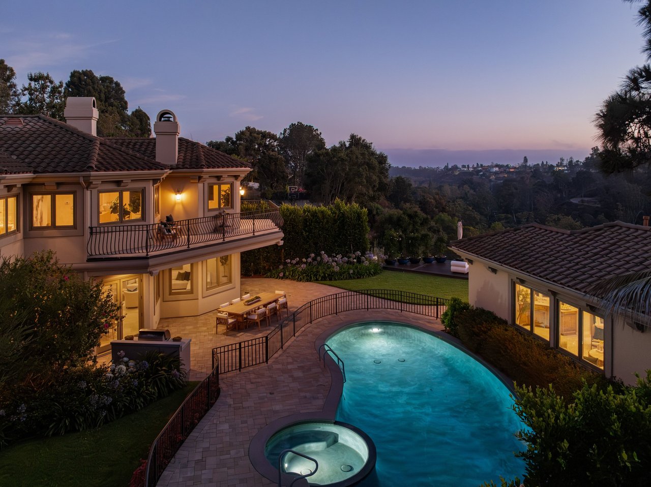Mediterranean View Estate - The Riviera, Pacific Palisades
