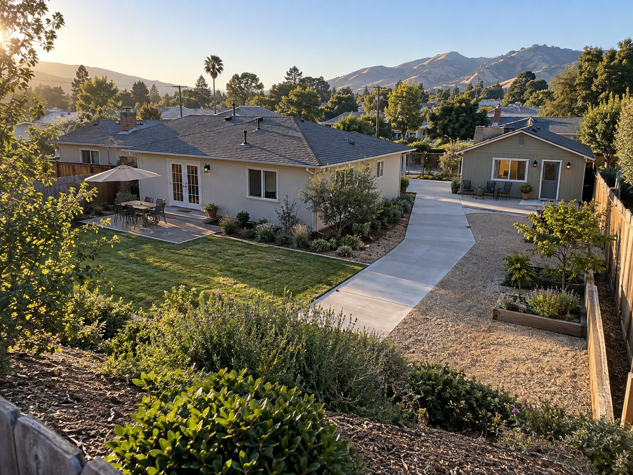 A compact San Luis Obispo County investment property combines a primary residence, separate access, and usable land in a configuration that preserves several future options.