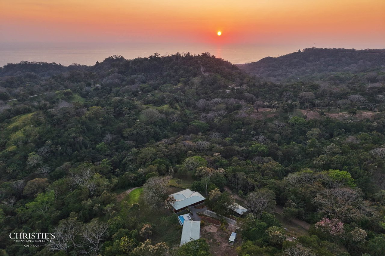 An 11-Acre Ocean View Jungle Sanctuary in Costa Rica