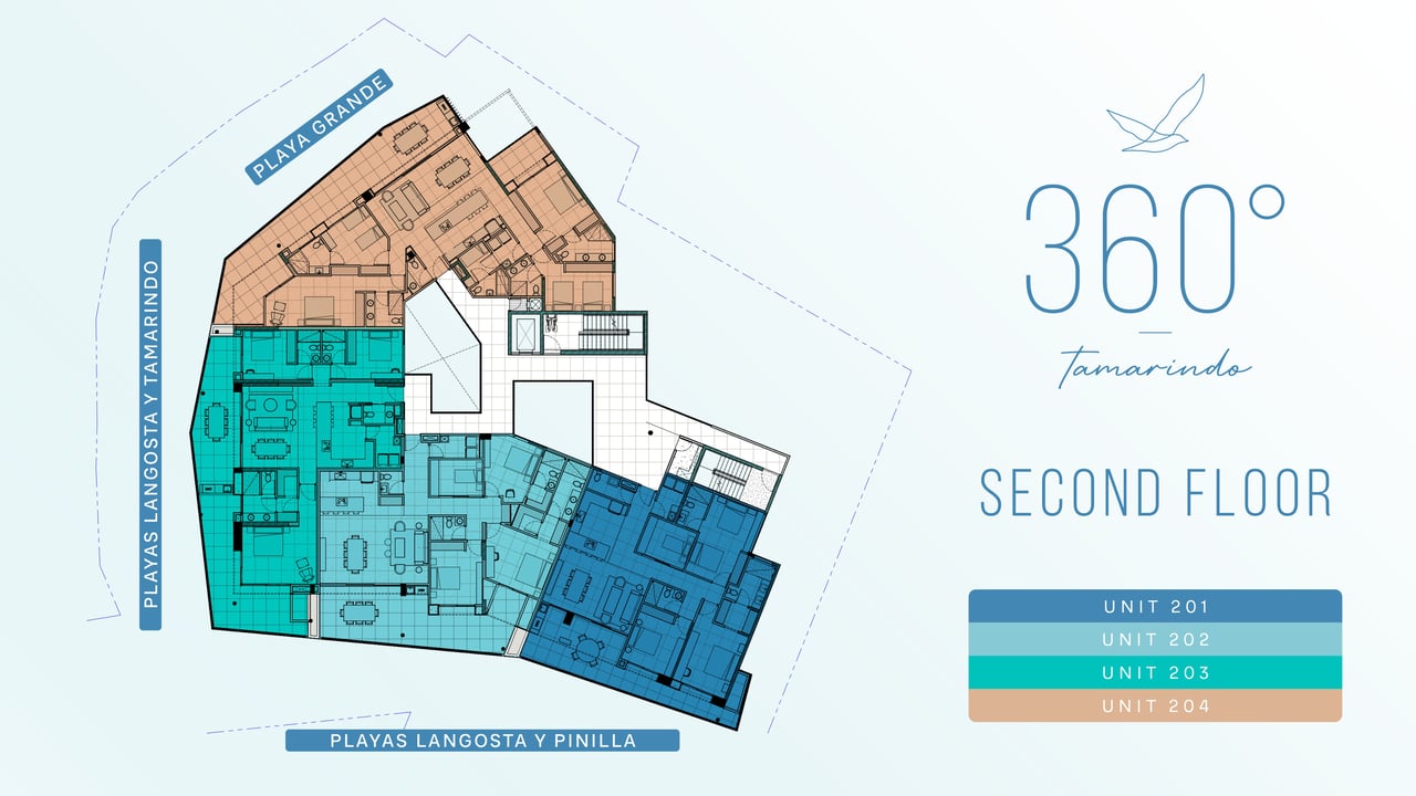 Tamarindo 360, Unit 202 | Luxury Ocean-View Condo with Sunset Terrace, Pool & Prime Location