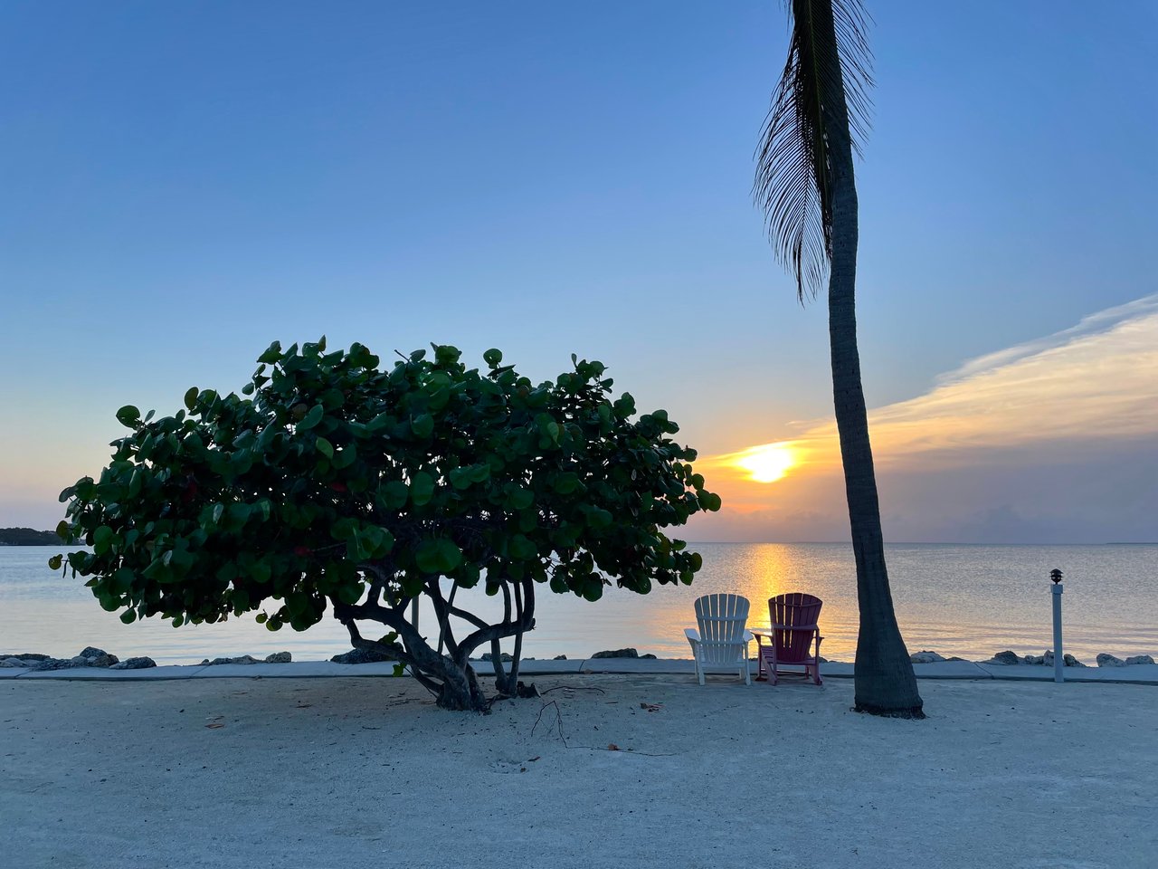 Islamorada perfect sunset over Florida Bay