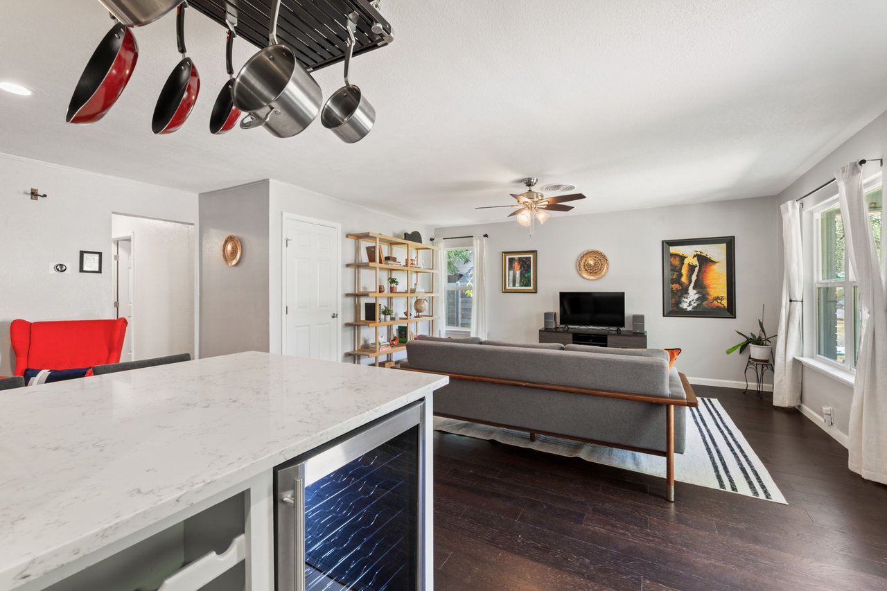 Bright, Updated & Perfectly Located in Central Austin – 4BR/2BA Gem