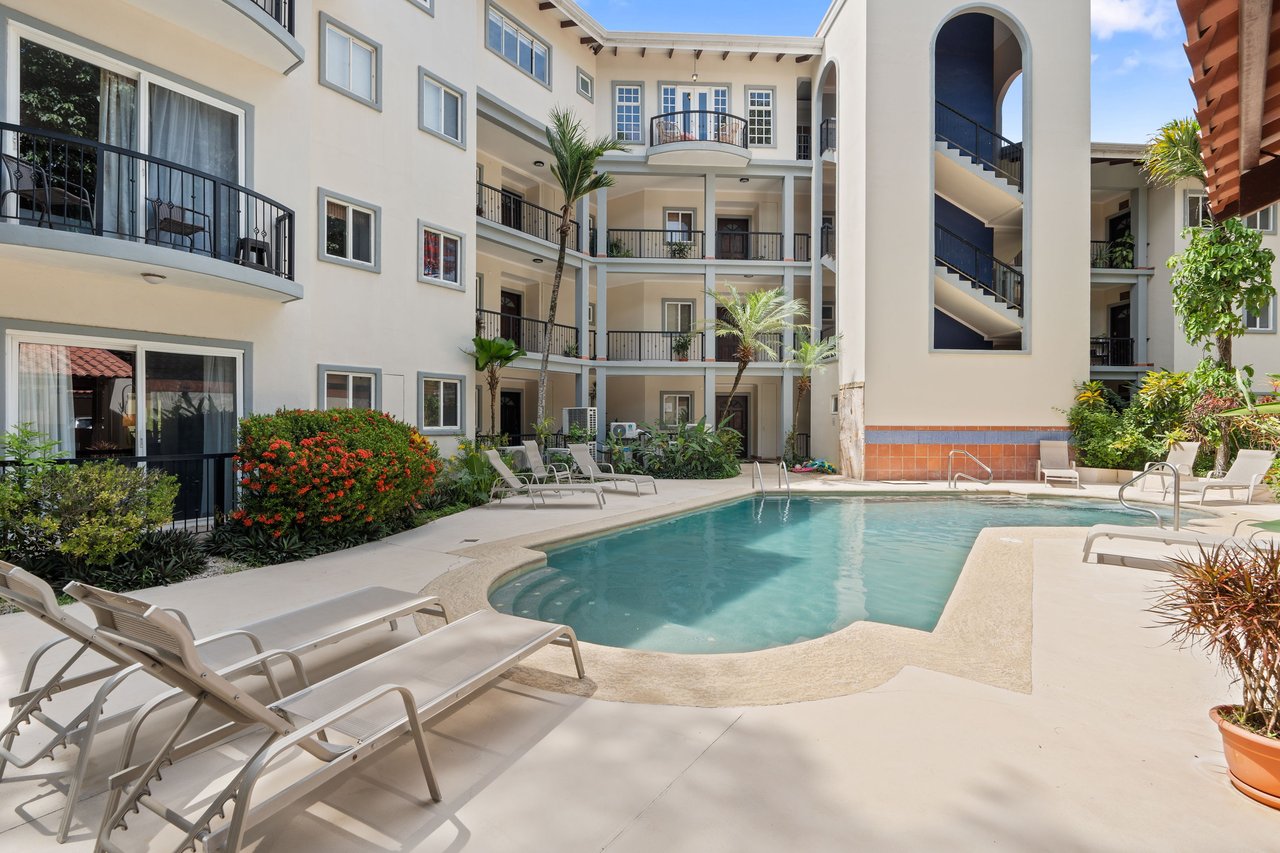 Surfside Tower 103 | Live the Dream! Affordable Coastal Living Walk to Playa Potrero Beach