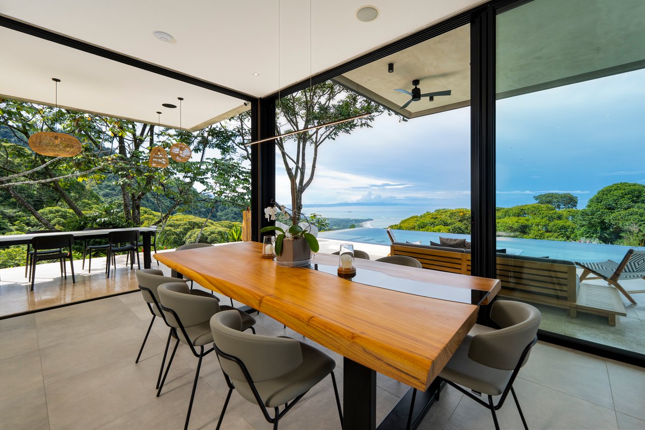 Architectural Masterpiece with Panoramic Whale Tail & Year-Round Sunset Views