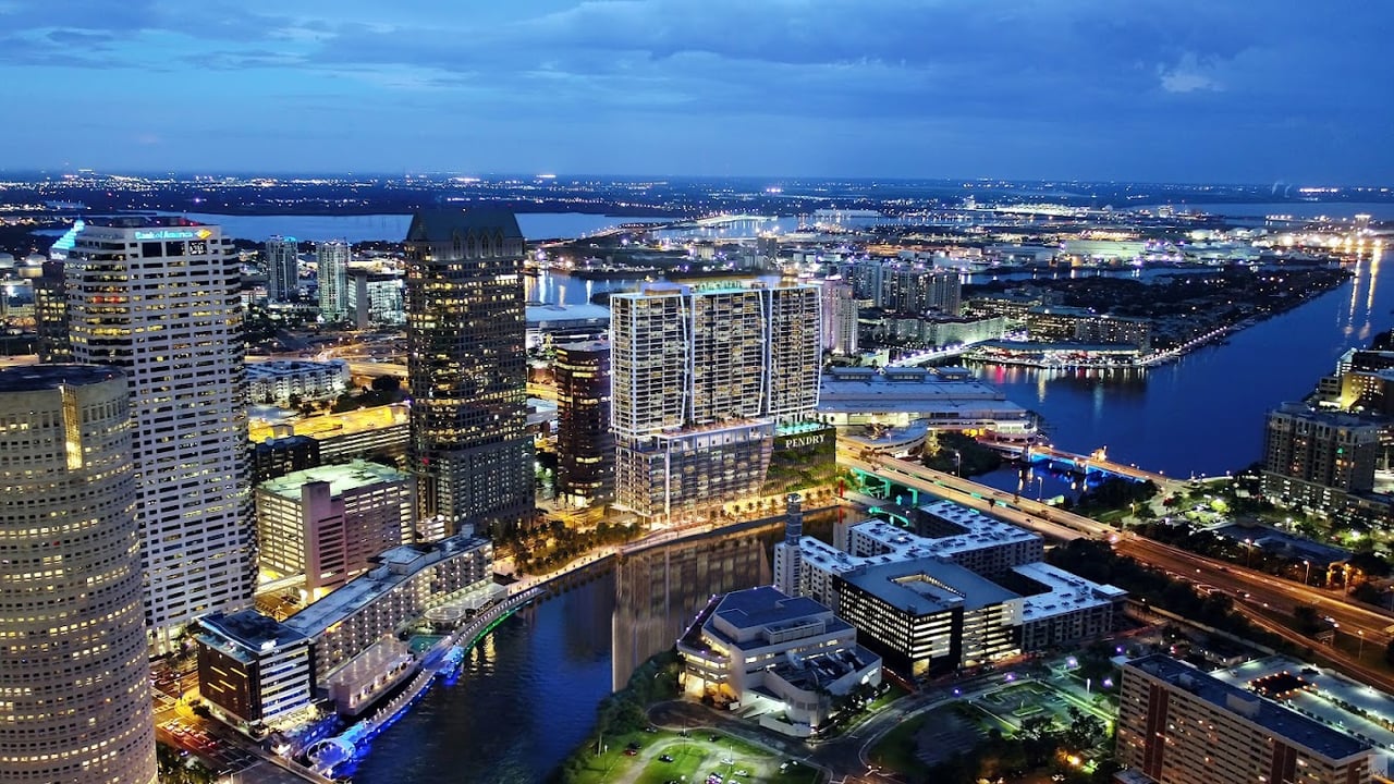 Rendering of Tampa Pendry in downtown