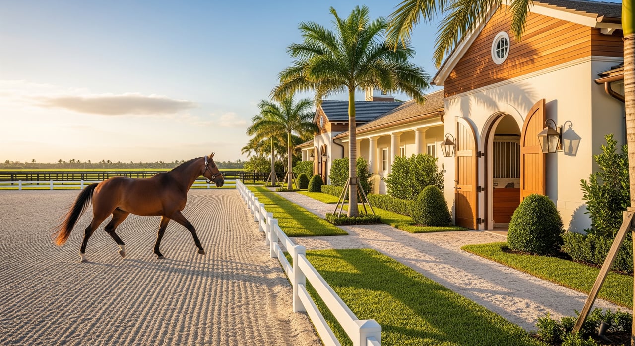 Life On A Wellington Equestrian Farm