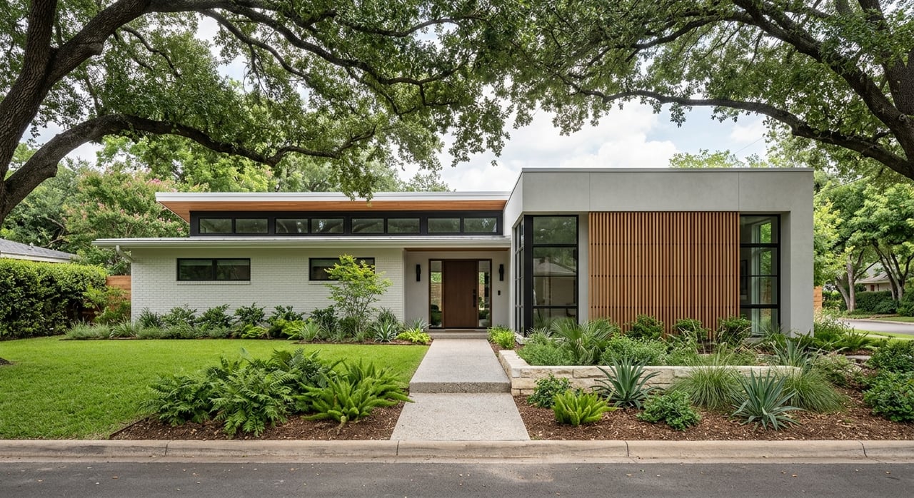 Barton Hills Architecture: From Mid-Century To Modern