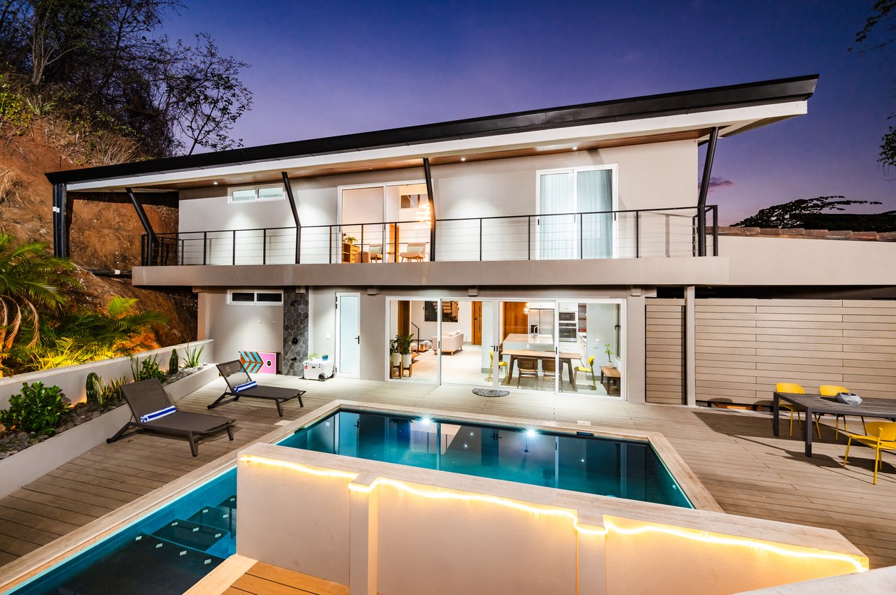 Casa Escondida & Casa Jungla, Miramar 47 | Dual Luxury Ocean-View Estate in Mar Vista, Playa Flamingo