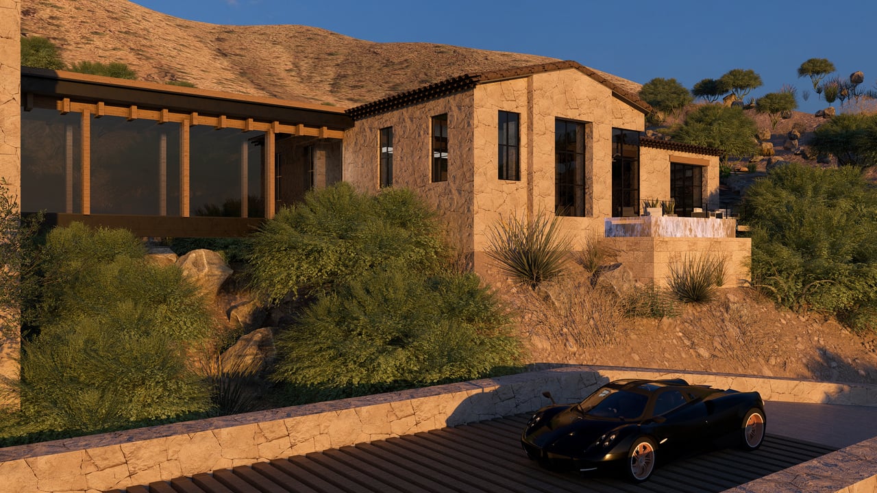 Silverlreaf luxury custom home in Scottsdale Arizona