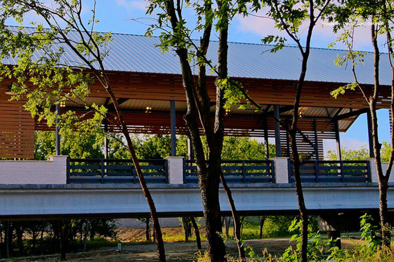 Treeline Entrance Bridge, a Hillwood Community