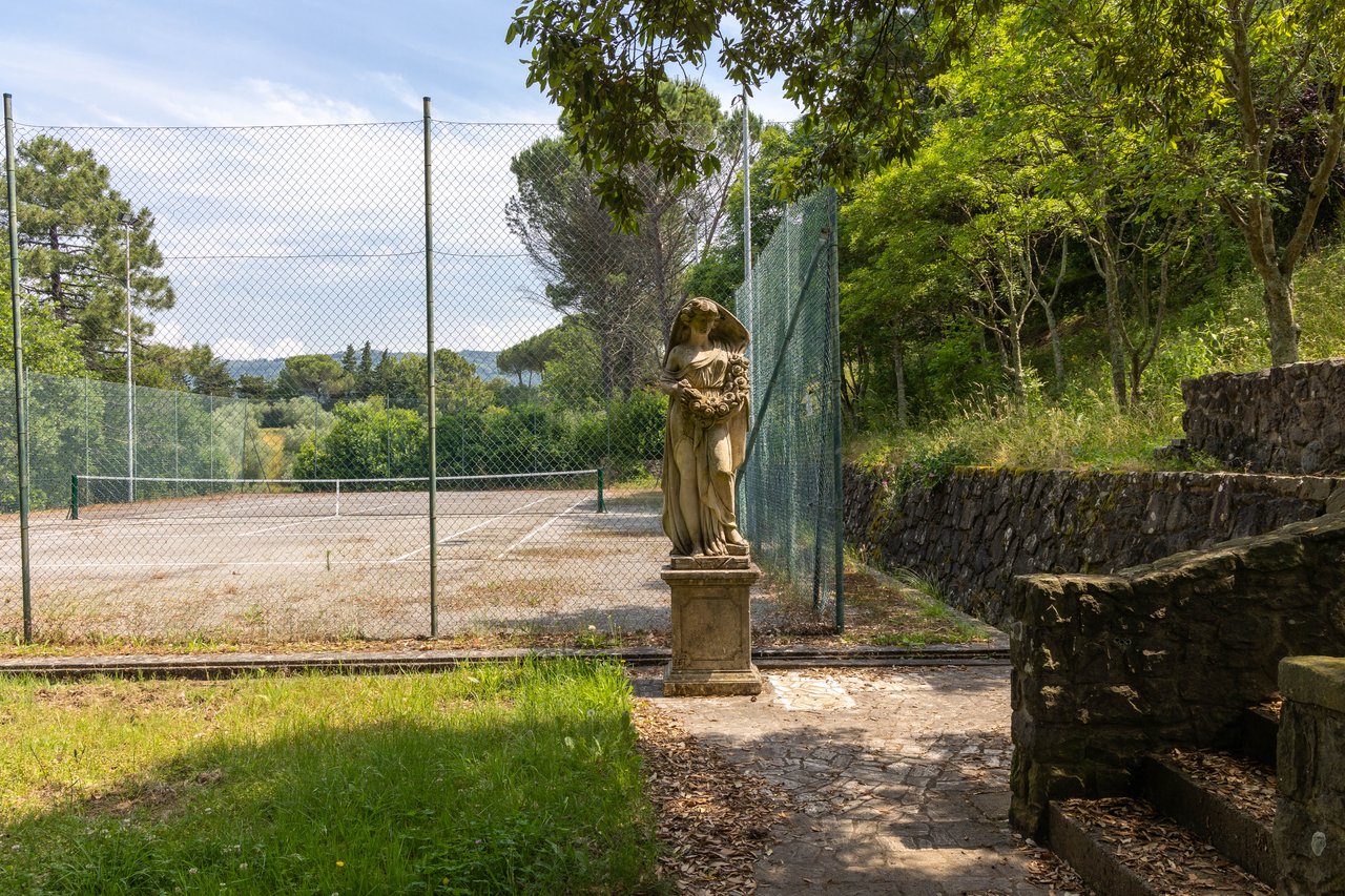 Map of Family Rental Retreat in Tuscany