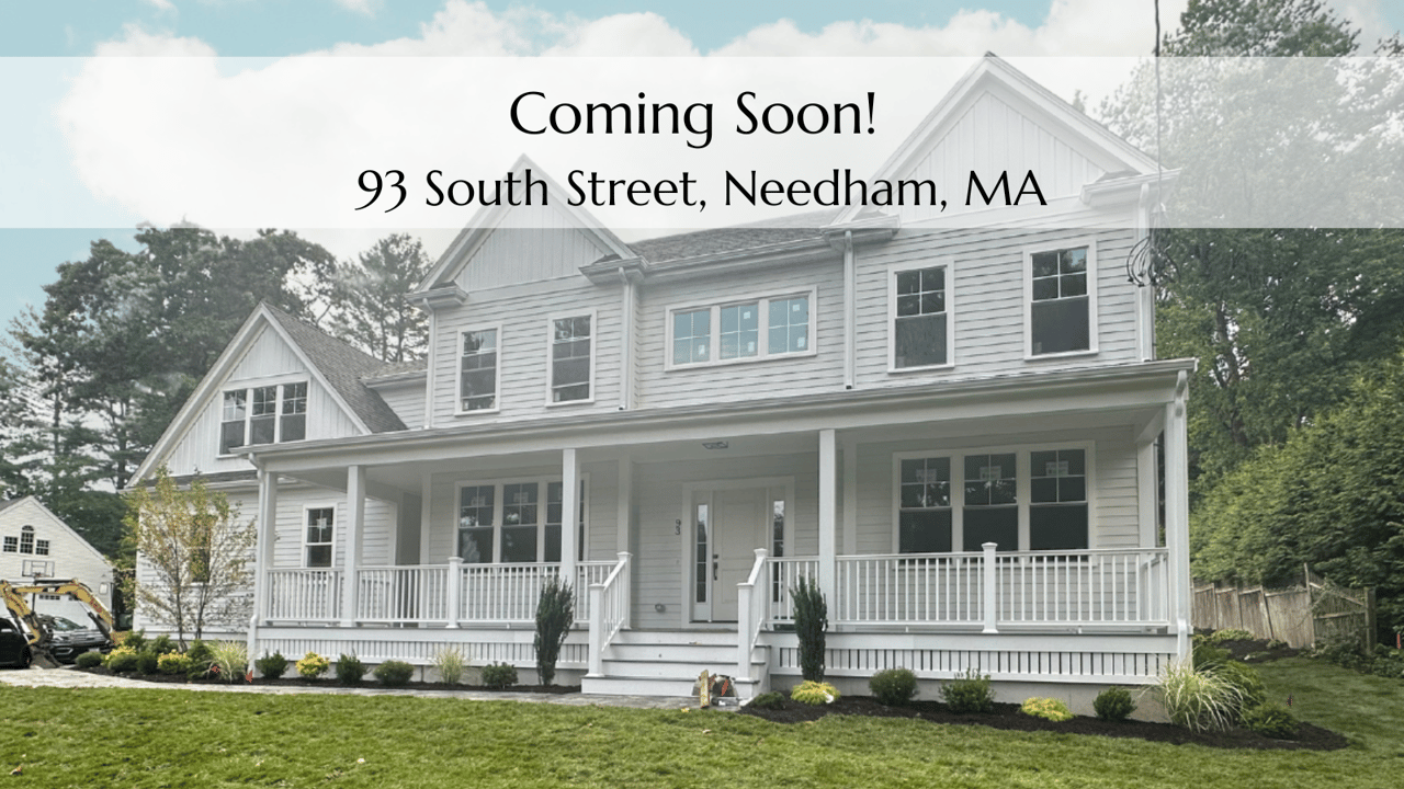 Coming Soon: Stunning 6-Bedroom Home at 93 South Street, Needham, MA