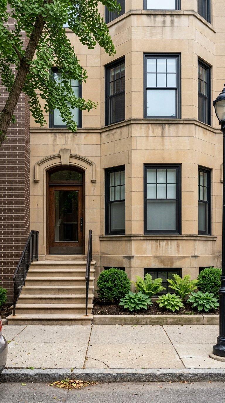 Vintage Apartments And Greystones In Logan Square