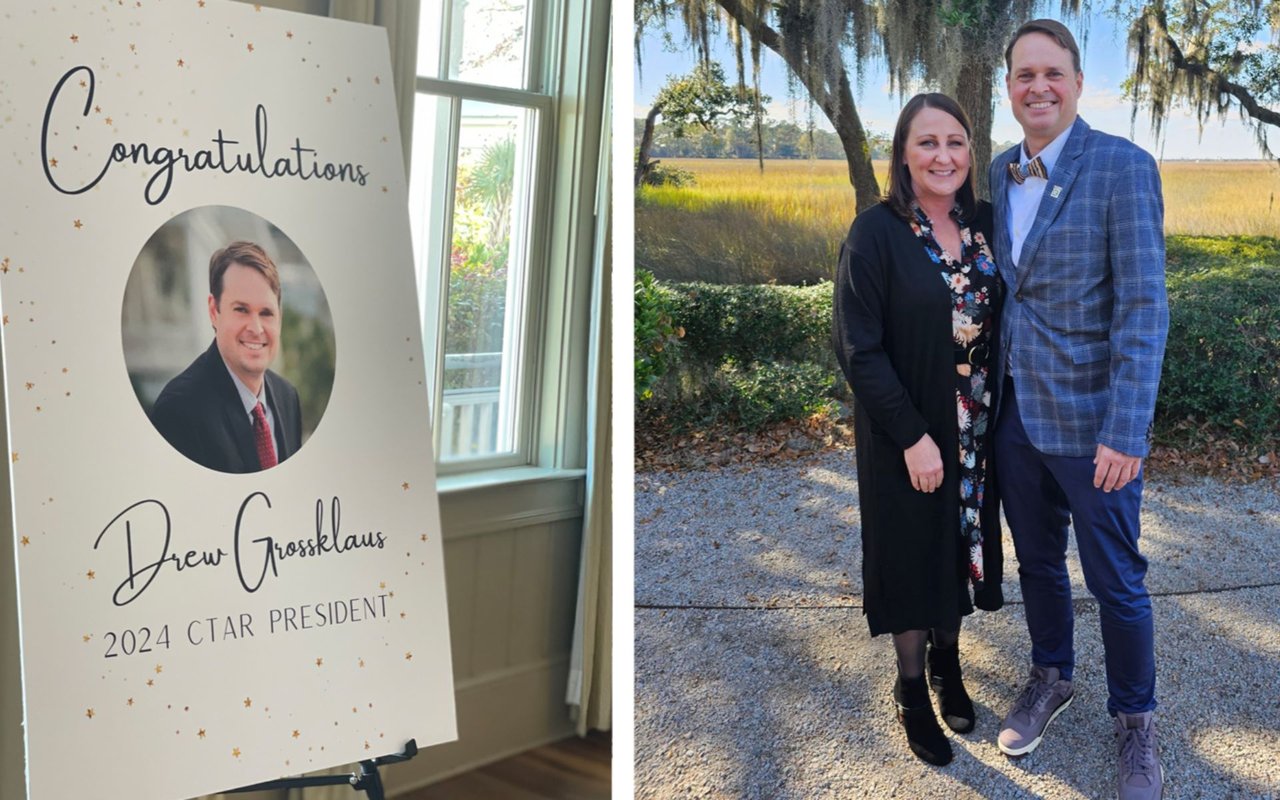 Williams Means Broker-In-Charge, Drew Grossklaus, Inaugurated as CTAR President