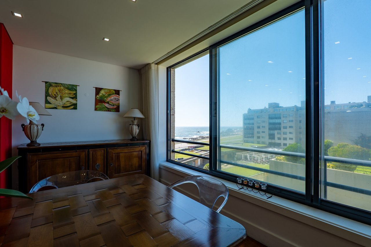 3-bedroom Sea View Duplex in Leça da Palmeira – Elegance, Space & Unmatched Location