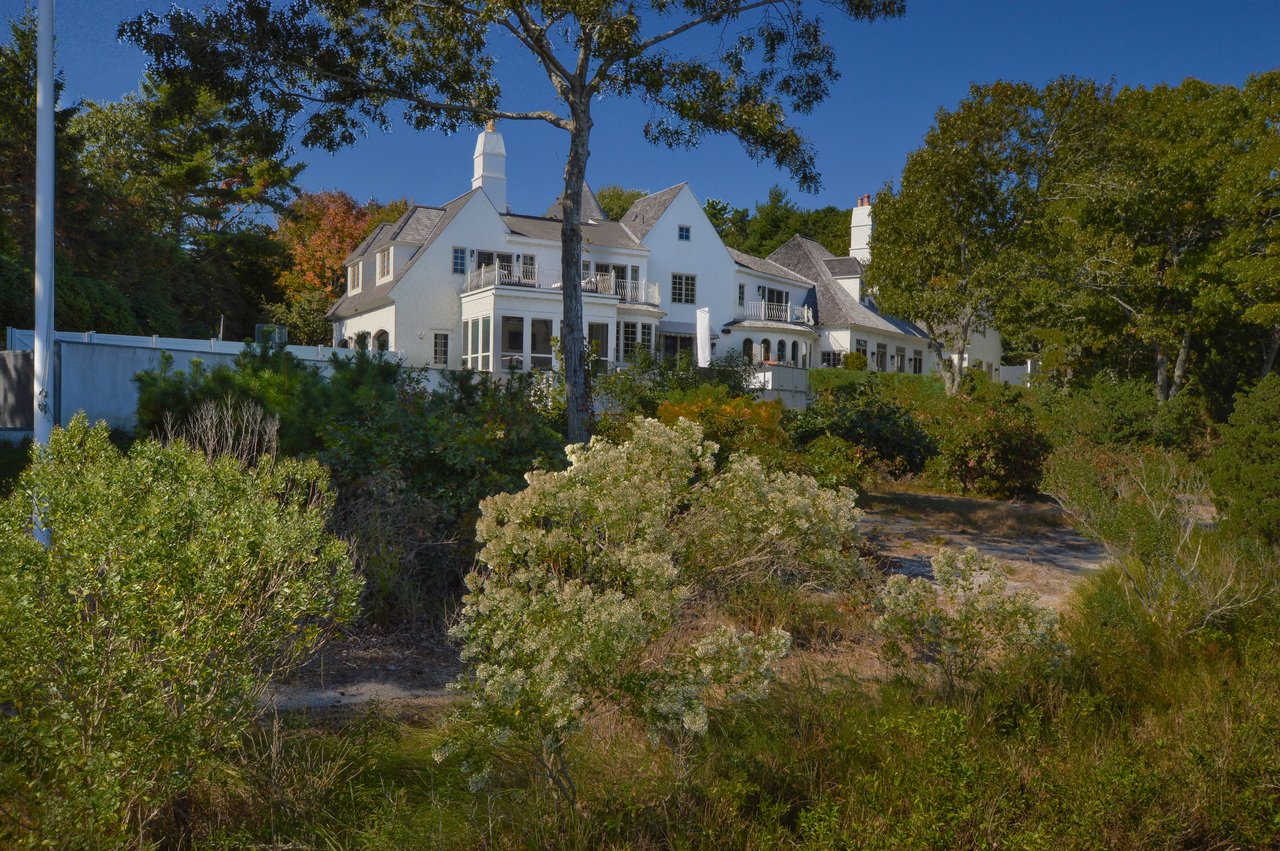 Oyster Harbors Waterfront With Deep-Water Dock and Pool