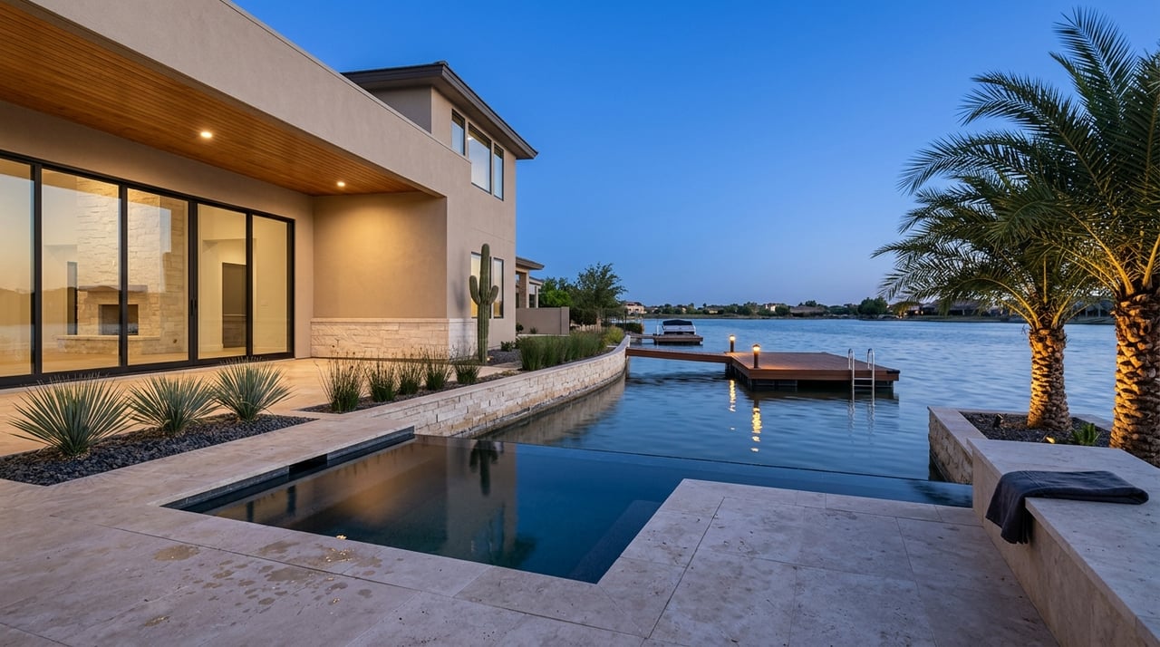 Showcasing Waterfront Homes In Lake Las Vegas
