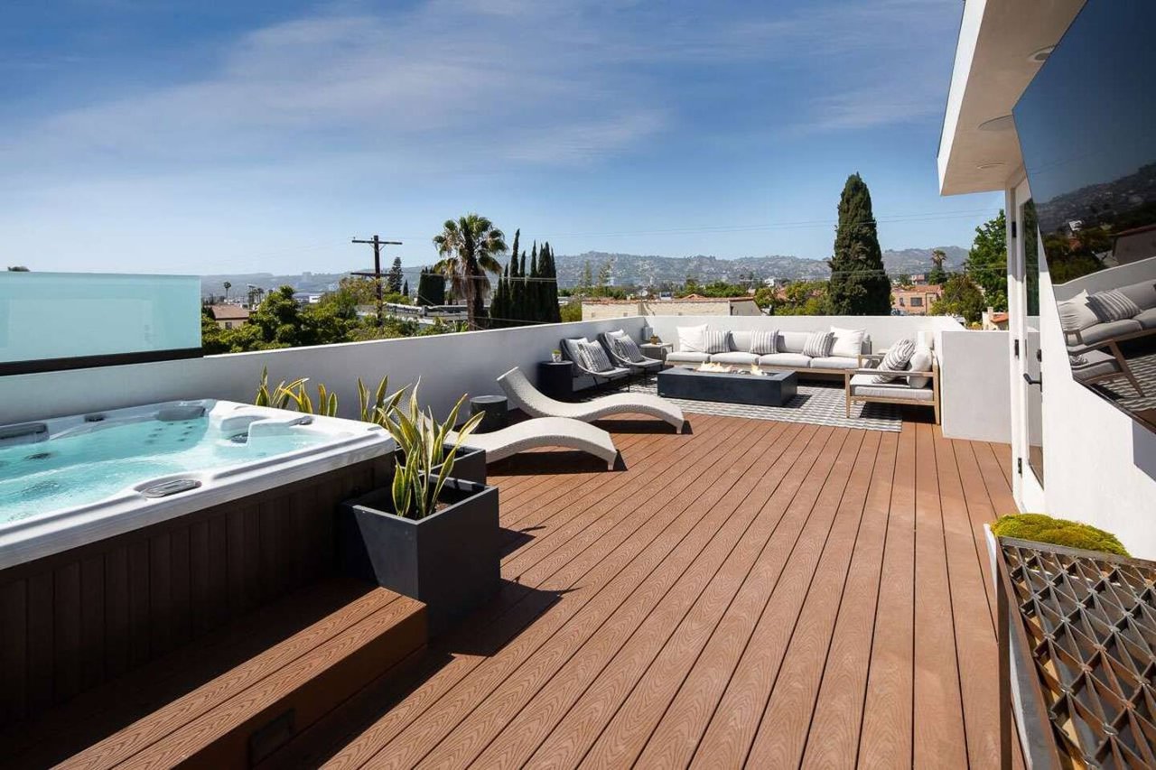 Elegant Melrose Home With Pool and Private Rooftop