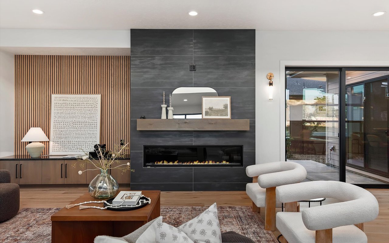 New Construction Home With Volcano Granite Island