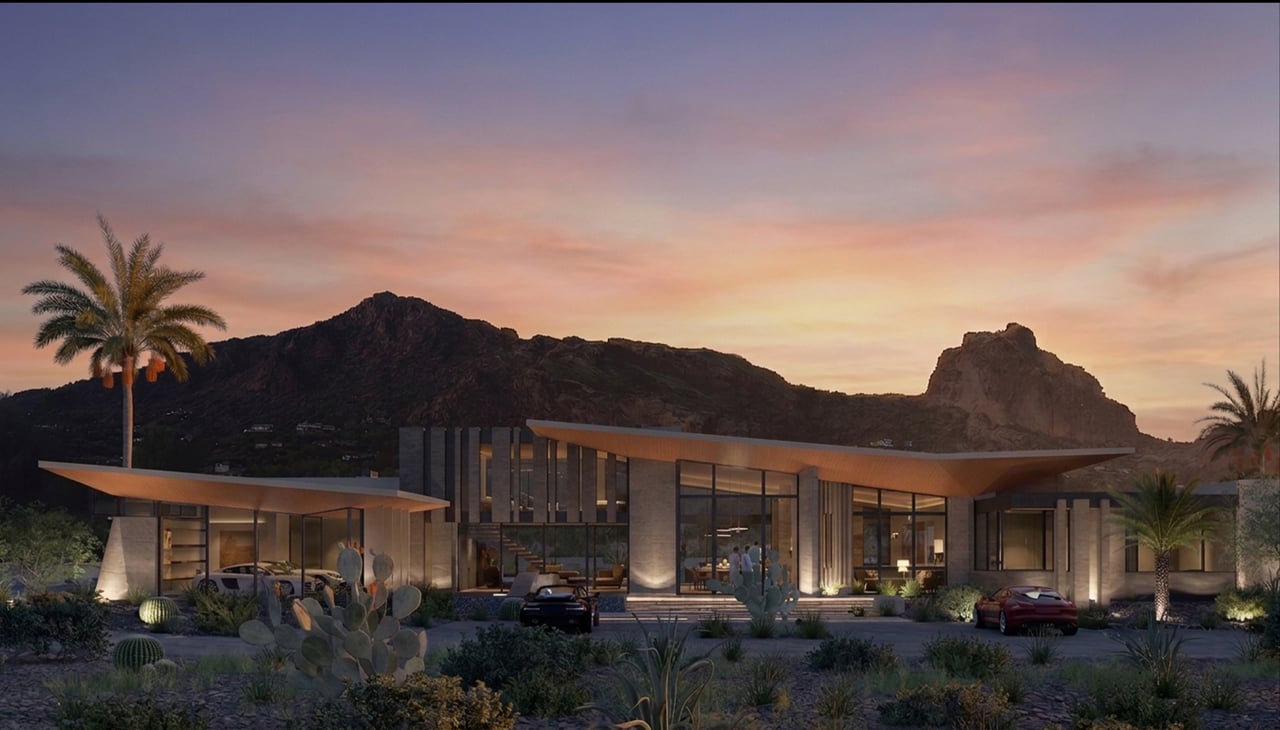 Contemporary Luxury Home in Paradise Valley, Arizona 