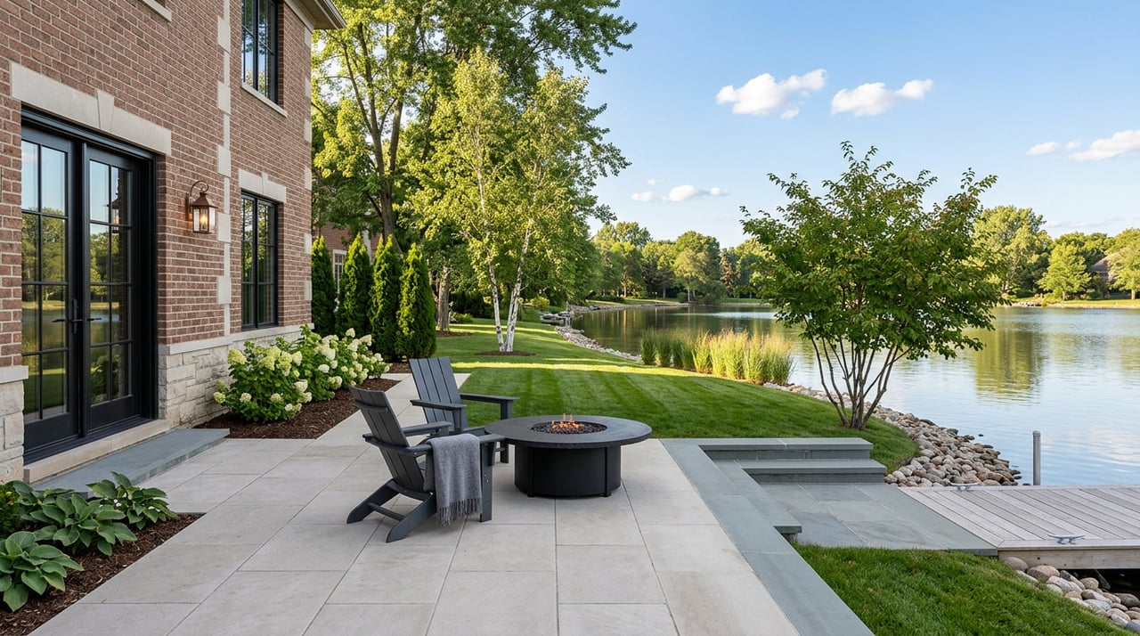 Lake And Outdoor Living Around Brighton
