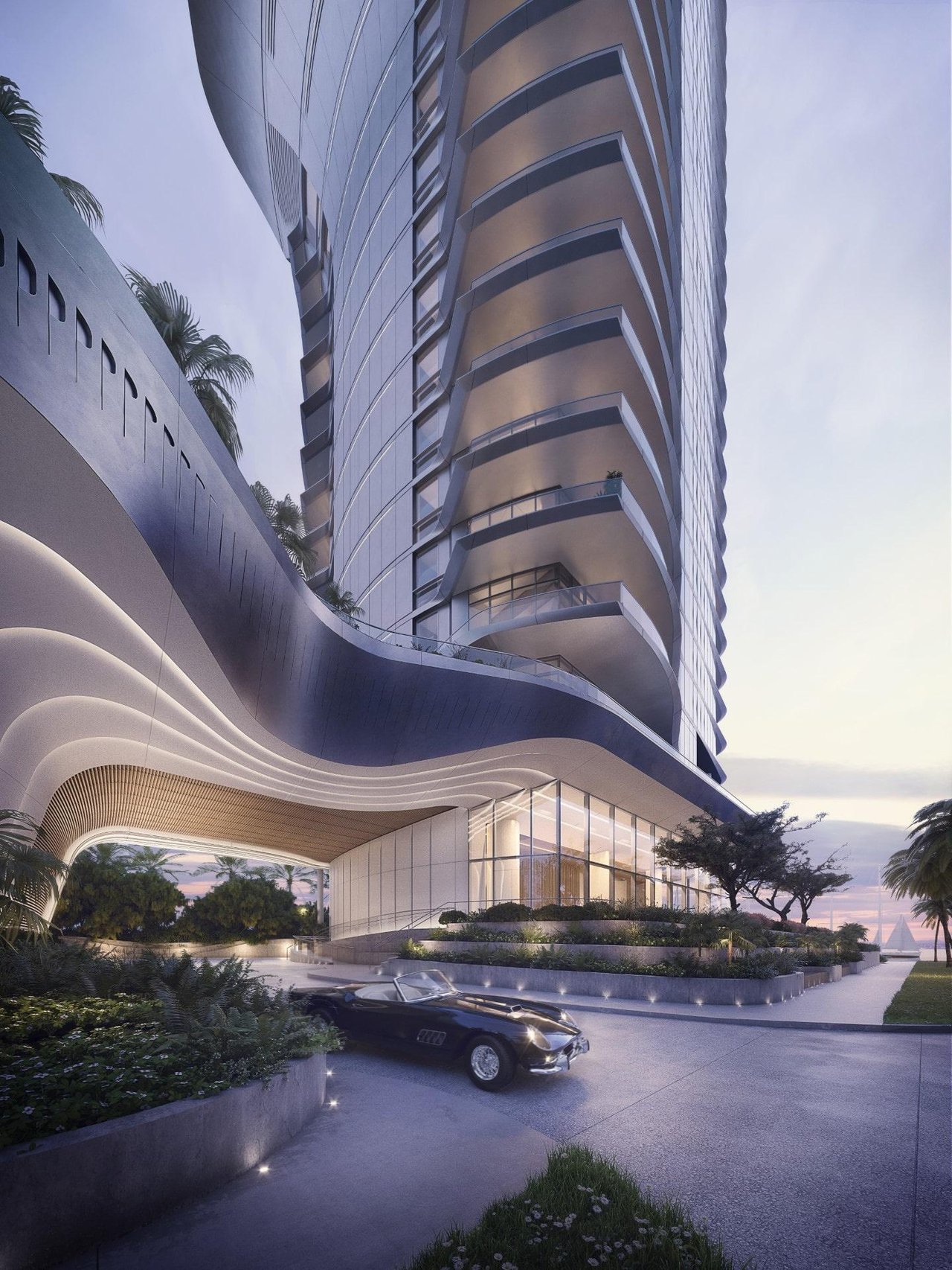 May 2025: Construction Progress Photos of the Una Tower in Brickell